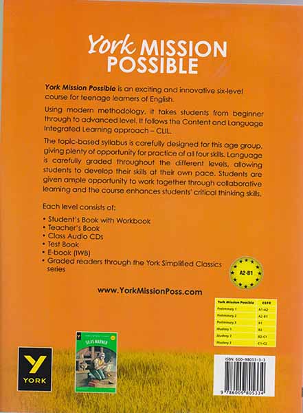 YORK MISSION POSSIBLE PRELIMINARY 2B